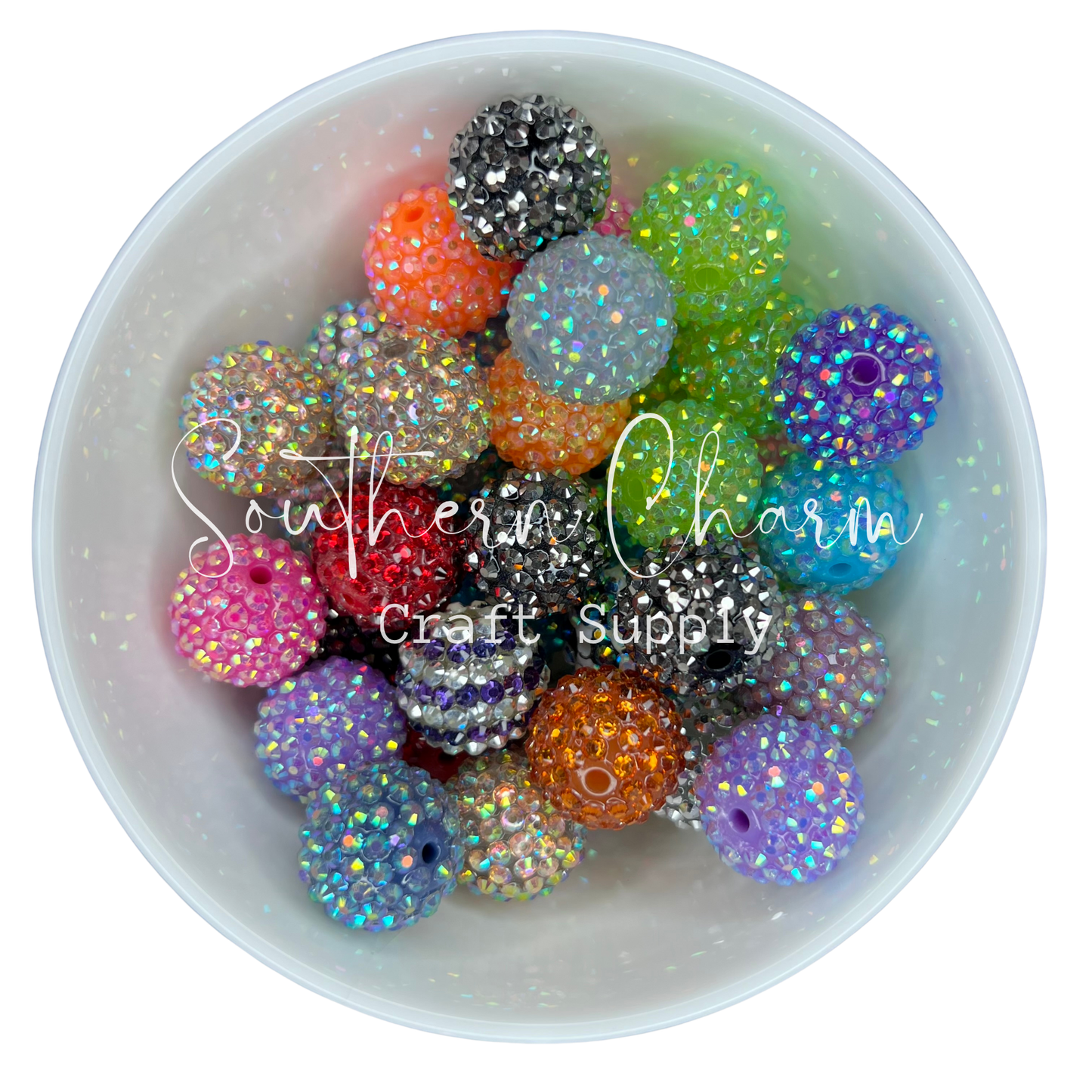 20mm Rhinestone Mix- 10 pack